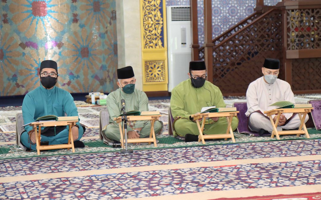 MAJLIS TADARUS AL QURAN SEMPENA BULAN RAMADHAN BAGI KEMENTERIAN SUMBER-SUMBER UTAMA DAN PELANCONGAN DAN JABATAN-JABATAN DI BAWAHNYA TAHUN 1443H/2022M