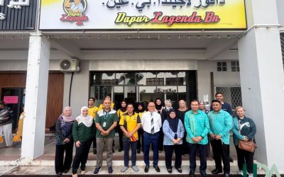 LAWATAN KERJA YANG BERHORMAT MENTERI