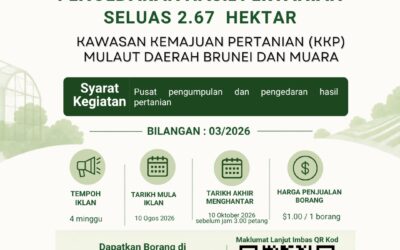 Tawaran Untuk Memajukan Tapak Bagi Pusat Pengumpulan dan Pengedaran Hasil Pertanian