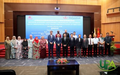 Majlis Perasmian Expert Advisory Program on Hybrid Rice Breeding and Seed Production in Brunei Darussalam