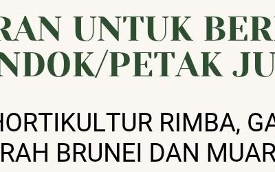 Tawaran Untuk Berniaga Di Pondok/Petak Jualan